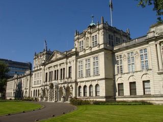 An image of Cardiff University