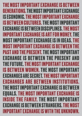 The Exchange Manifesto from the Tate Modern
